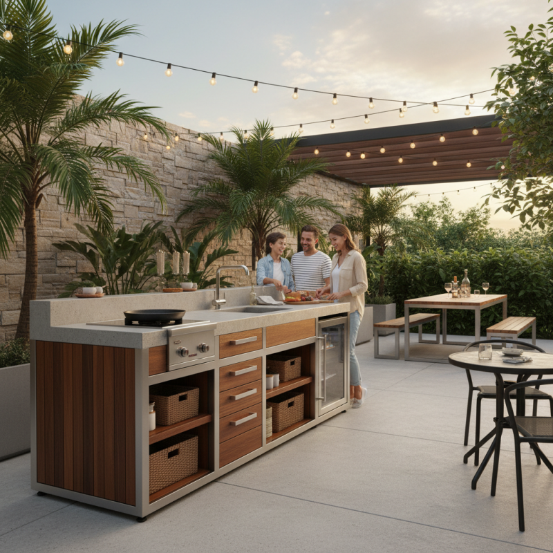 How to Choose the Best Outdoor Counter Cabinet for Your Space?