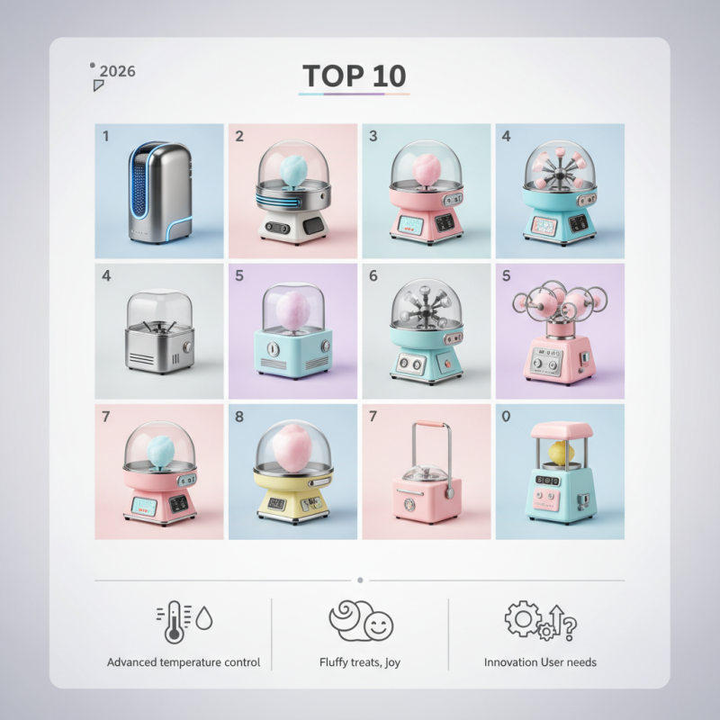 Top 10 Cotton Candy Machines for Sweet Treats in 2026?