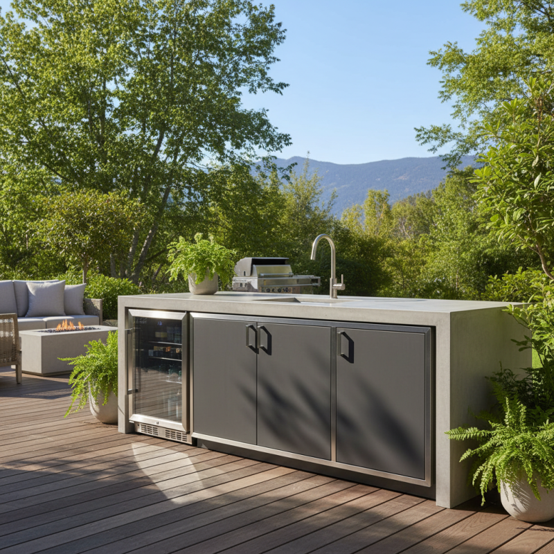 How to Choose the Best Outdoor Counter Cabinet for Your Space?