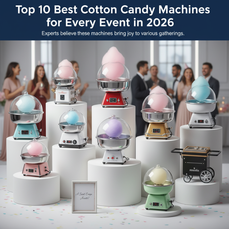 Top 10 Best Cotton Candy Machines for Every Event in 2026?
