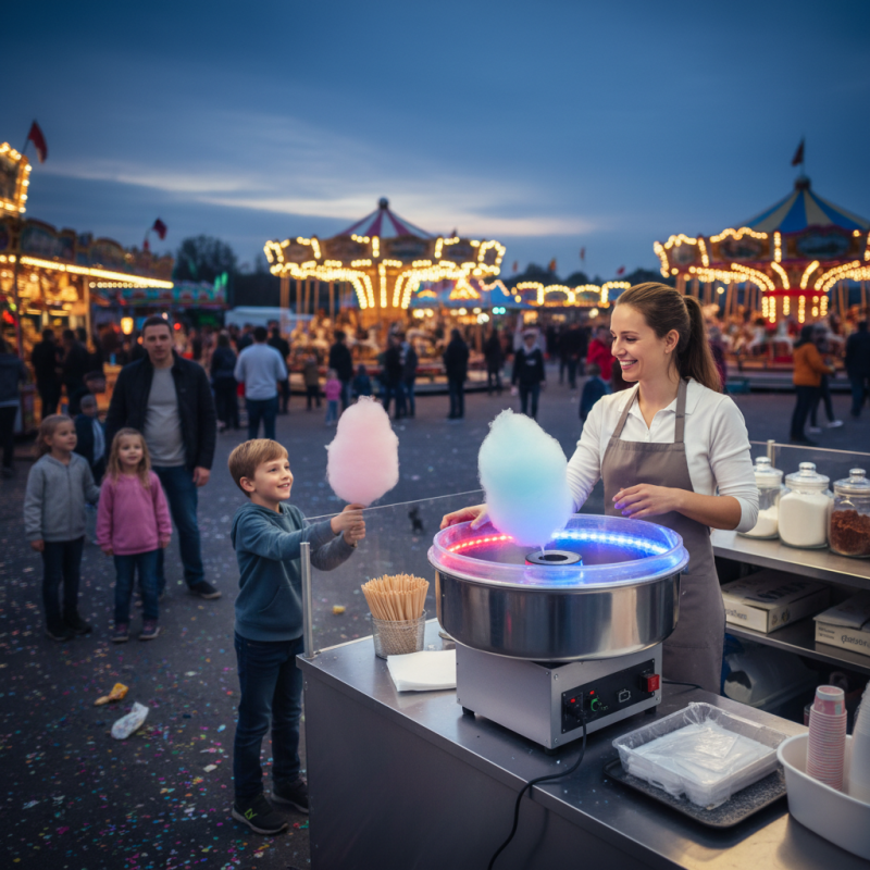How to Choose the Best Cotton Candy Machine for Your Business?