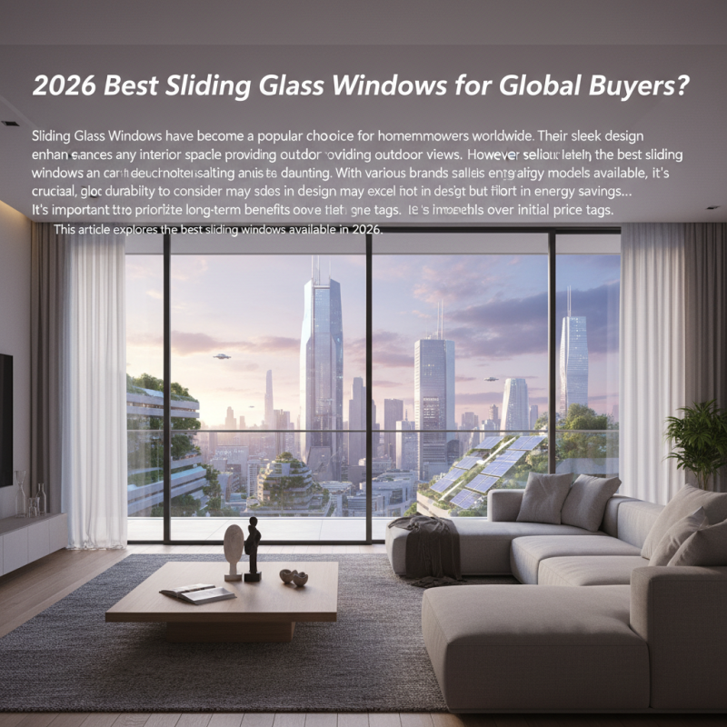 2026 Best Sliding Glass Windows for Global Buyers?