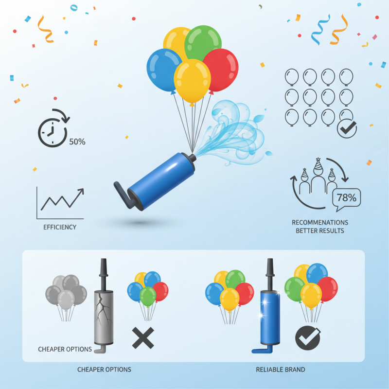 Why Choose a Plastic Balloon Pump for Your Party Needs?