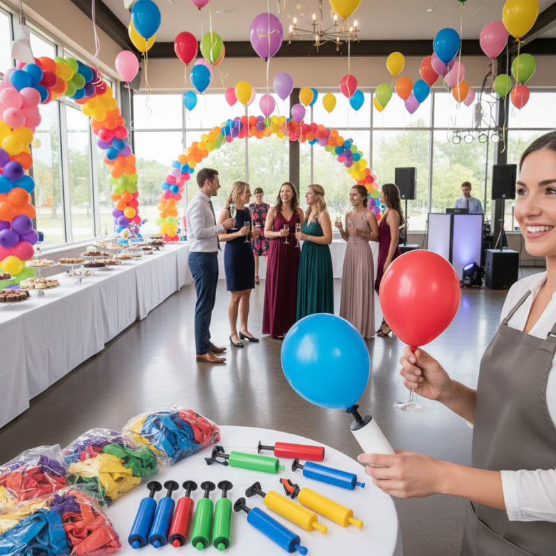 Top 10 Benefits of Using a Plastic Balloon Pump for Events