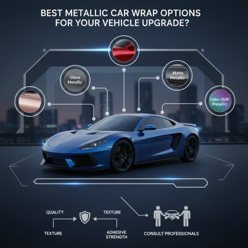 Best Metallic Car Wrap Options for Your Vehicle Upgrade?