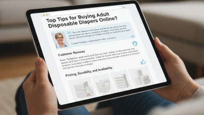 Top Tips for Buying Adult Disposable Diapers Online?