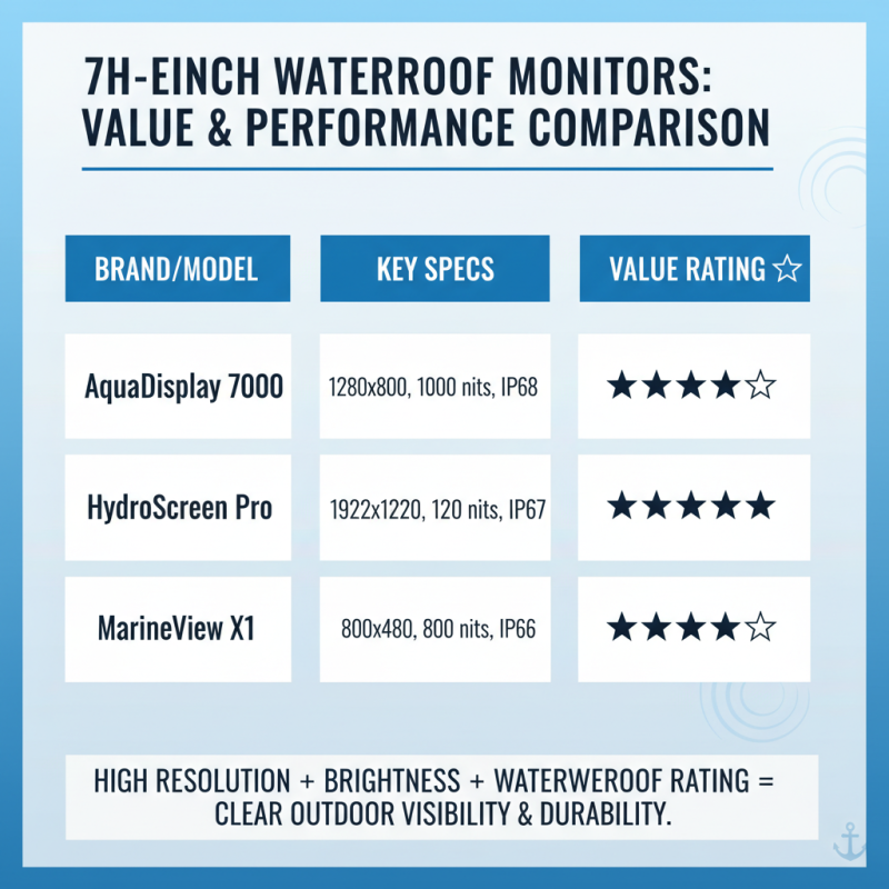 How to Choose the Best 7 Inch Waterproof Monitor for Your Needs?