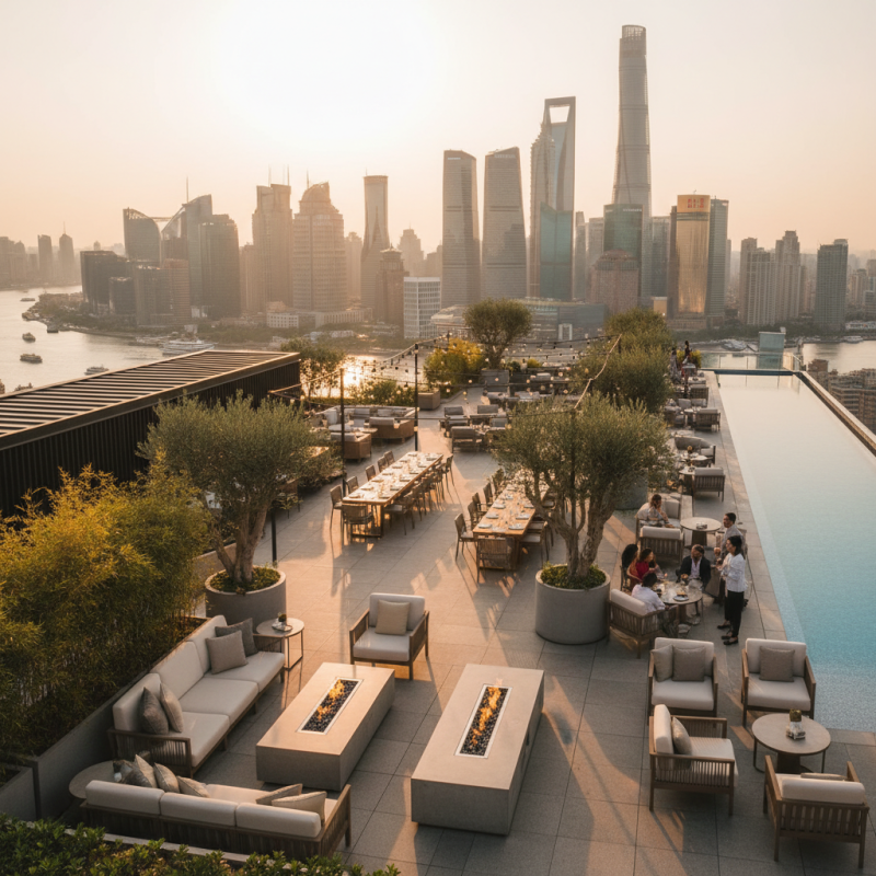 Top 10 Hotels with Great Outdoor Seating in China?
