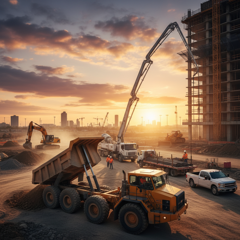 Why is Choosing the Right Construction Truck Essential for Success?