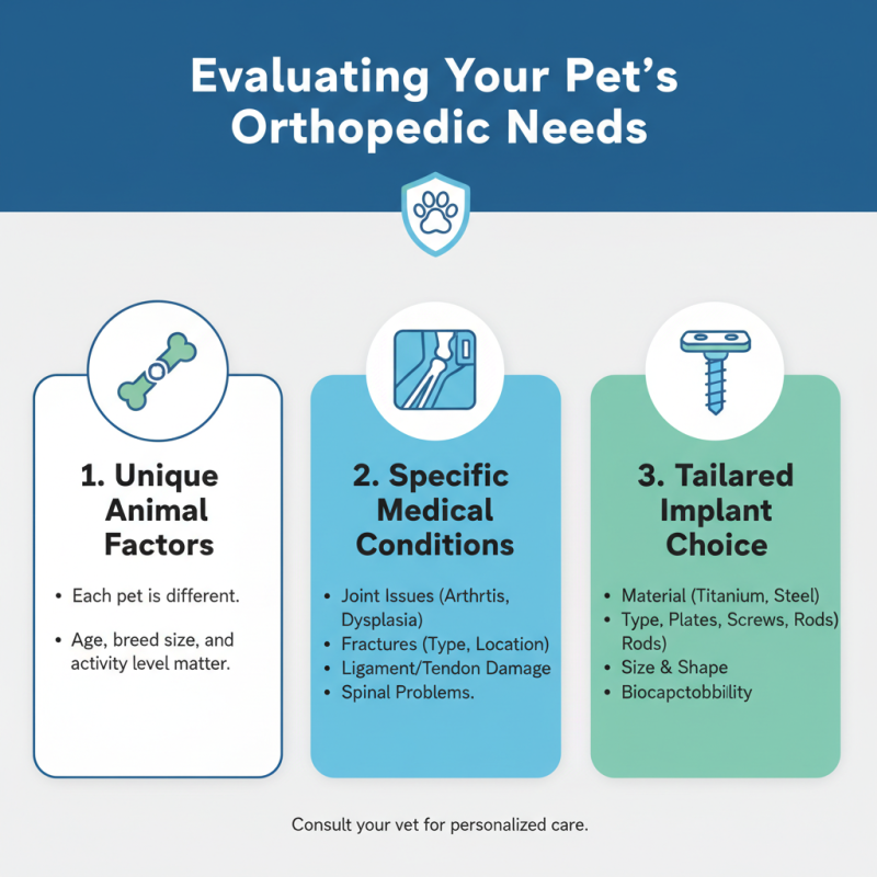 How to Choose the Right Vet Ortho Implants for Your Pet's Needs?