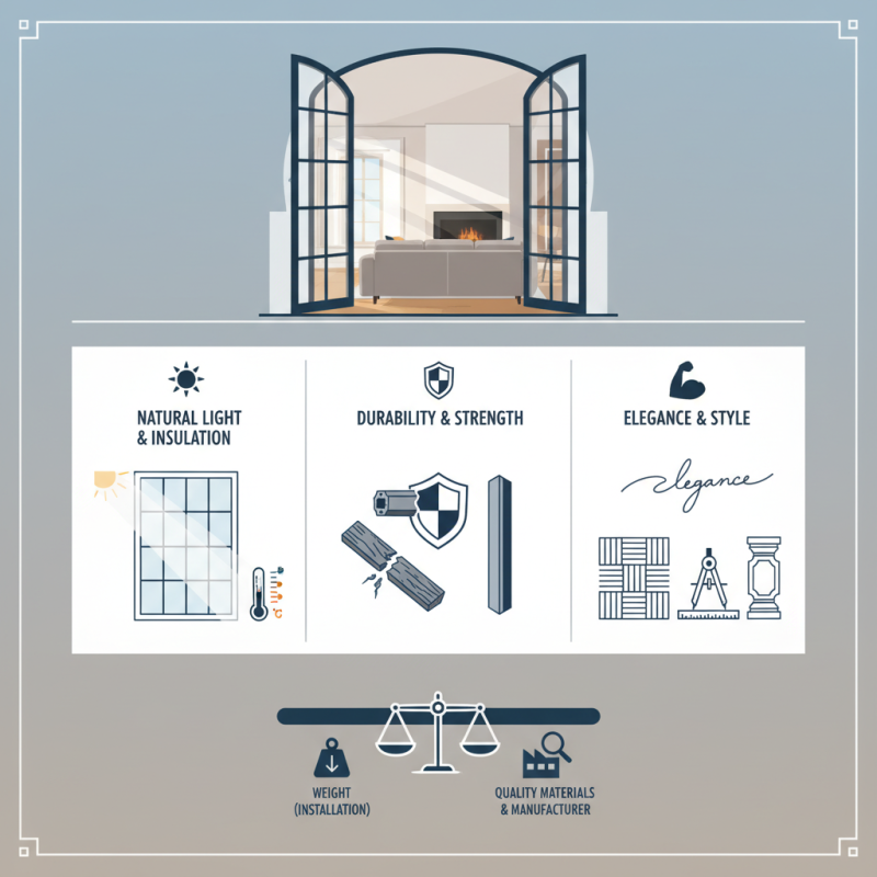 What are Interior Steel French Doors Benefits and Features?