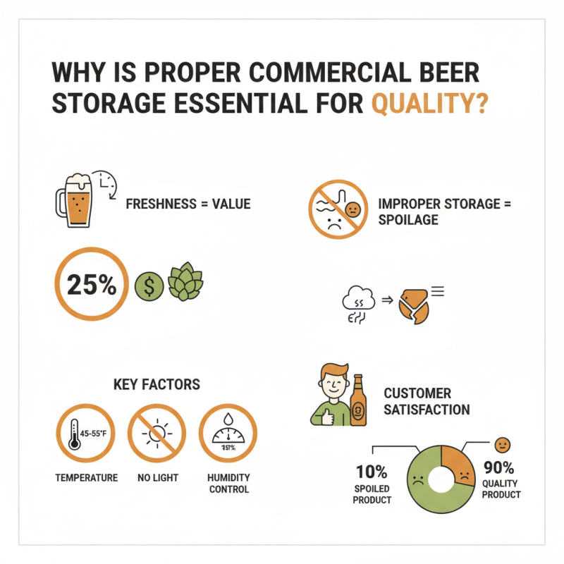 Why is Proper Commercial Beer Storage Essential for Quality?
