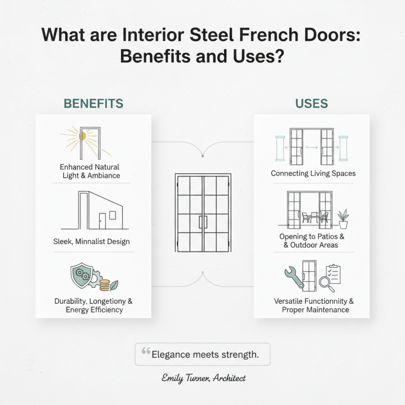 What is Interior Steel French Doors Benefits and Uses?