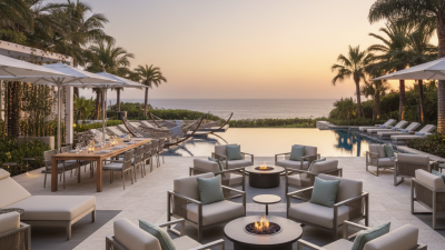 How to Choose Hotel Outdoor Seating for Guest Comfort?