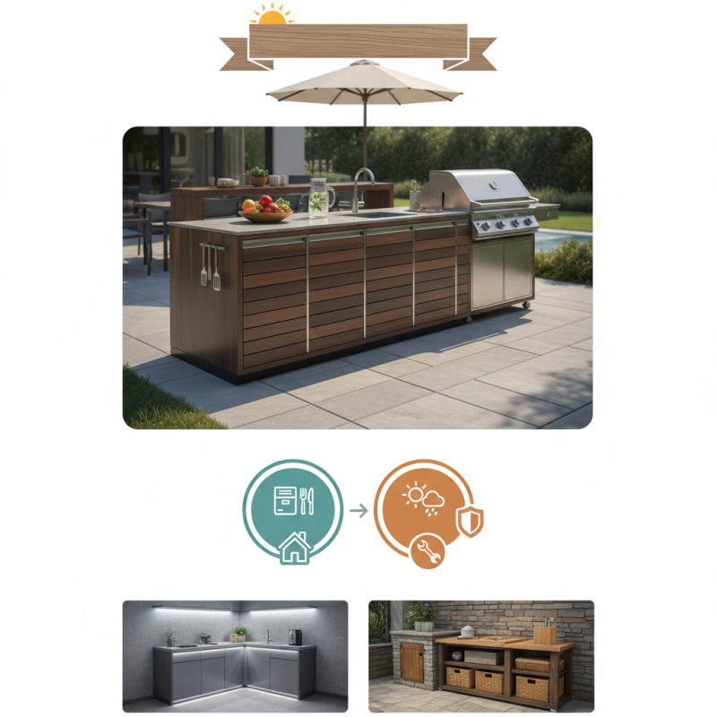 Top Outdoor Counter Cabinet Ideas for Your Patio Setup?
