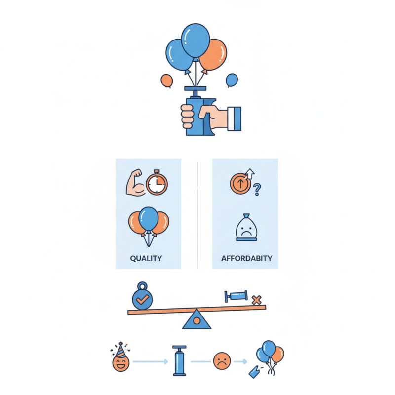 China Best Plastic Balloon Pump for Quality and Affordability?