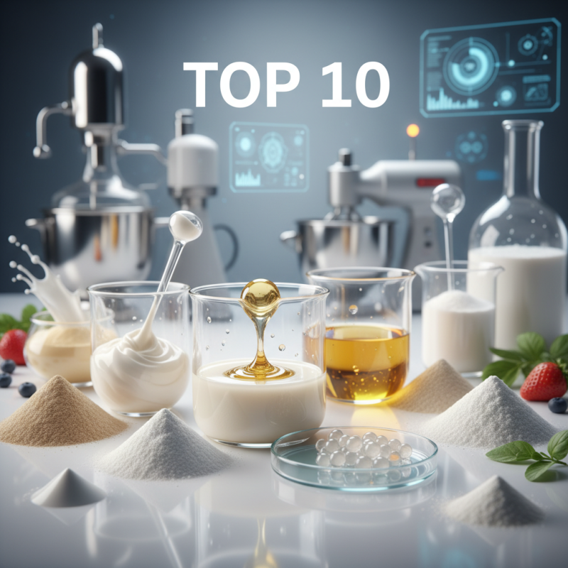 Top 10 Edible Emulsifiers for Global Buyers in 2026?