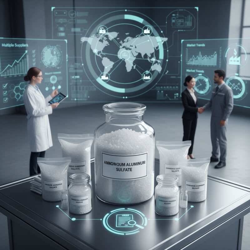 2026 How to Source Ammonium Aluminum Sulfate Effectively?
