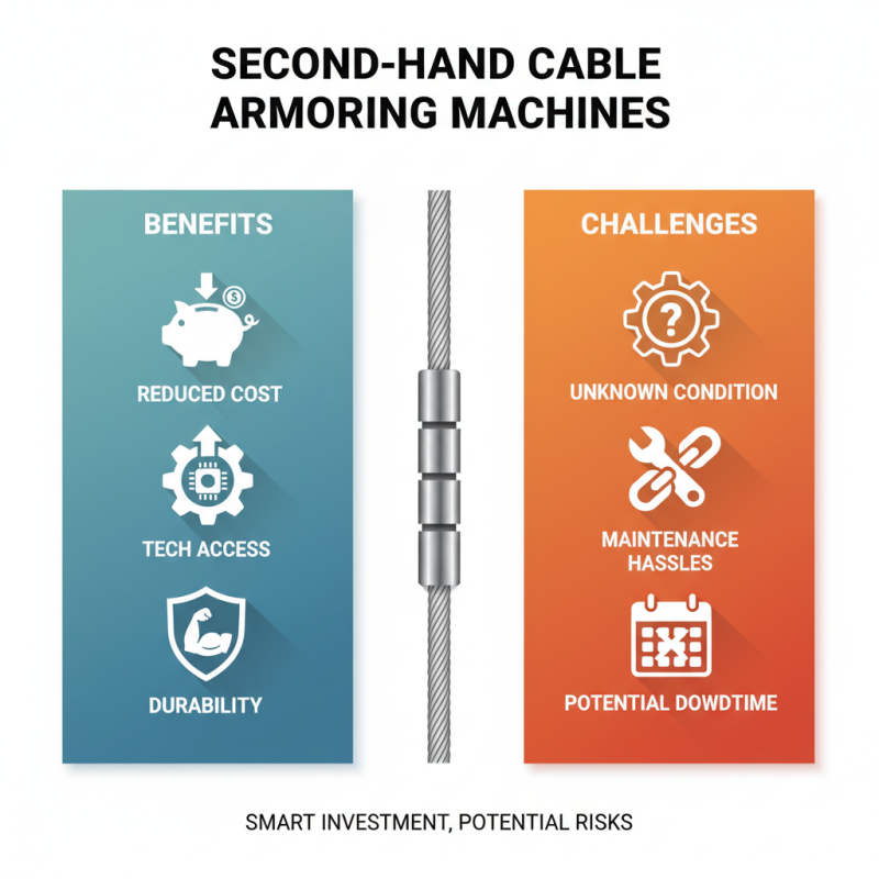 What is a Second-Hand Cable Armoring Machine and How Does It Work?