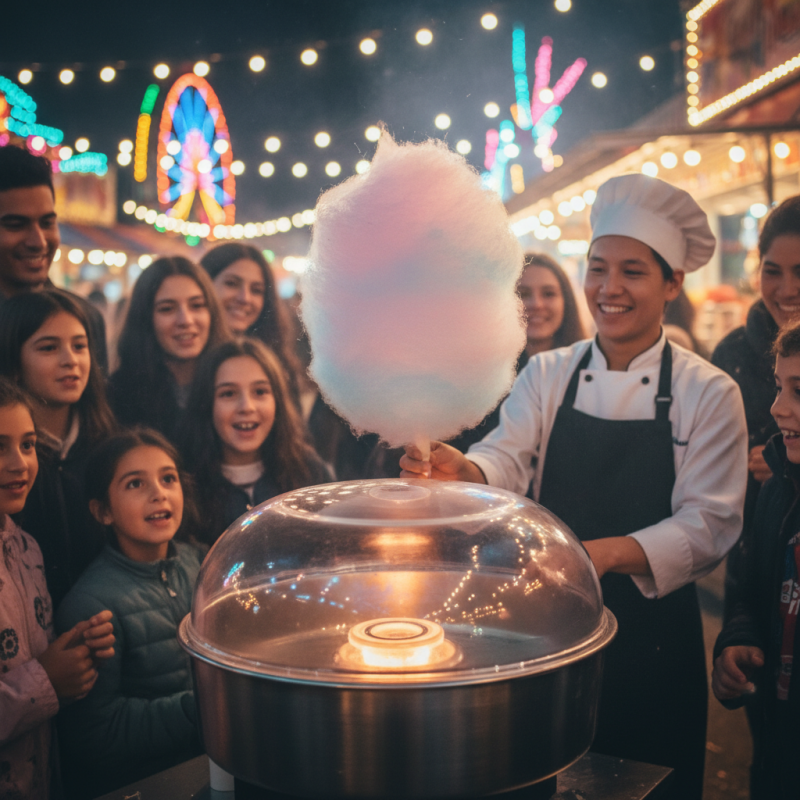 Top 10 Benefits of Using a Cotton Candy Machine for Events