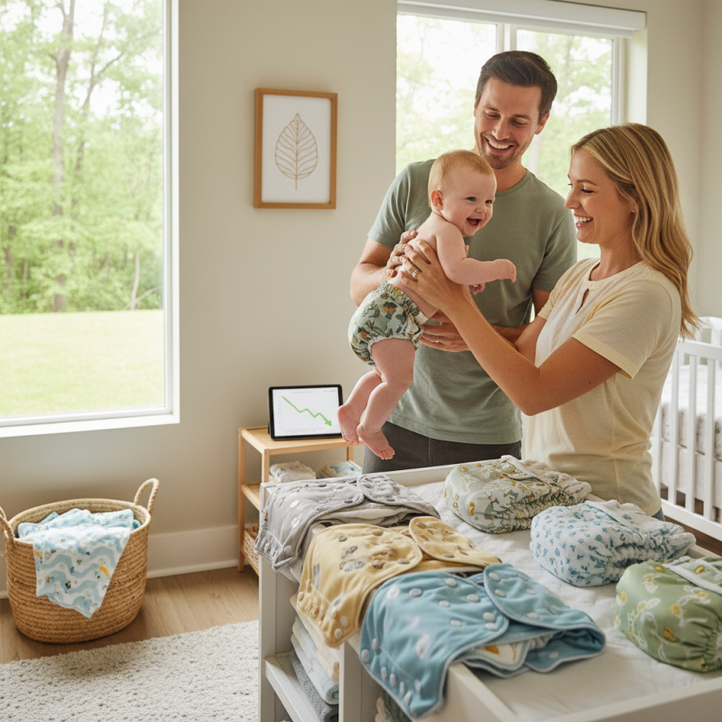 Top 10 Benefits of Using Hybrid Cloth Diapers for Parents