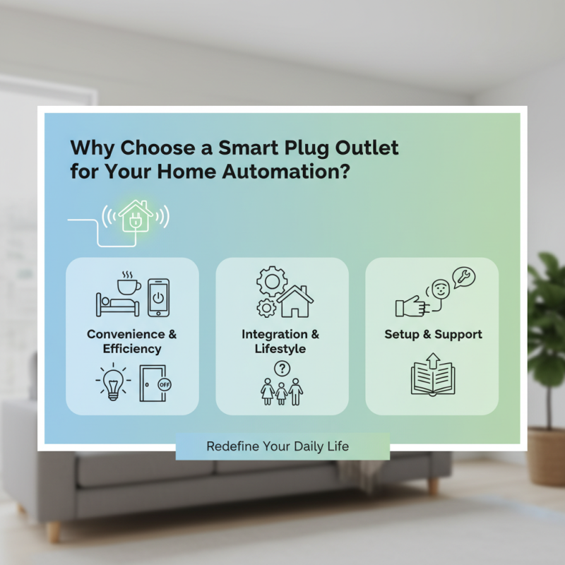 Why Choose a Smart Plug Outlet for Your Home Automation?