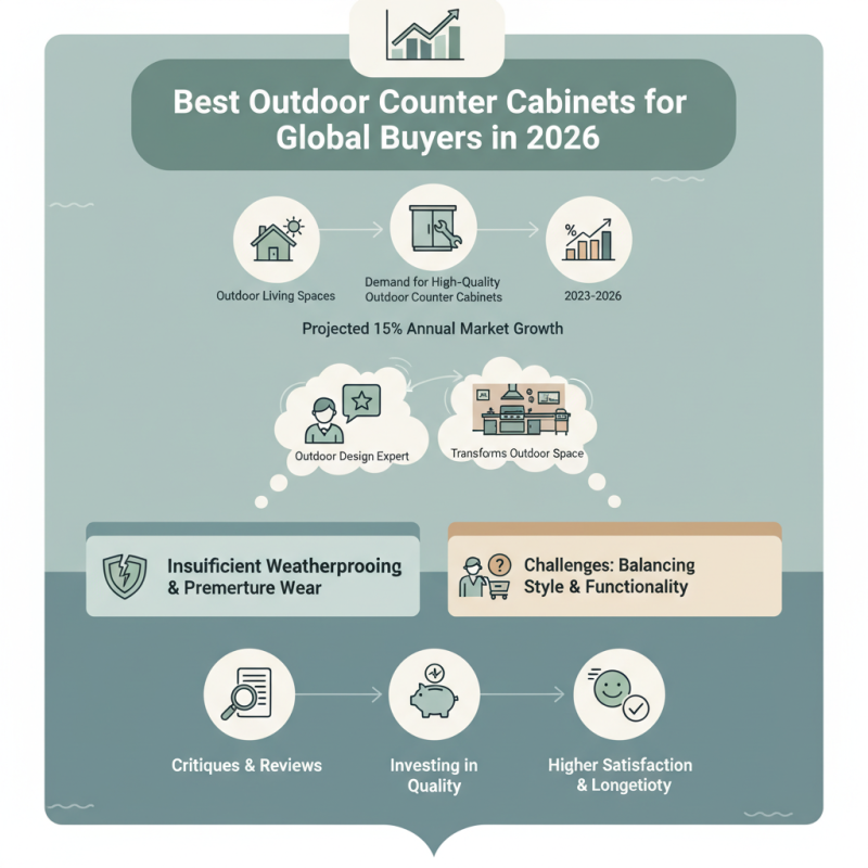 Best Outdoor Counter Cabinets for Global Buyers in 2026?