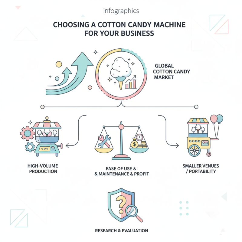 How to Choose the Best Cotton Candy Machine for Your Business?