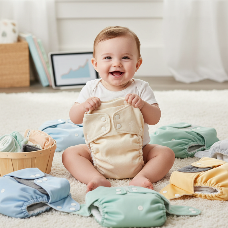 How to Choose the Best Hybrid Cloth Diapers for Your Baby?