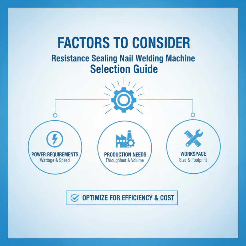 How to Choose the Right Resistance Sealing Nail Welding Machine?