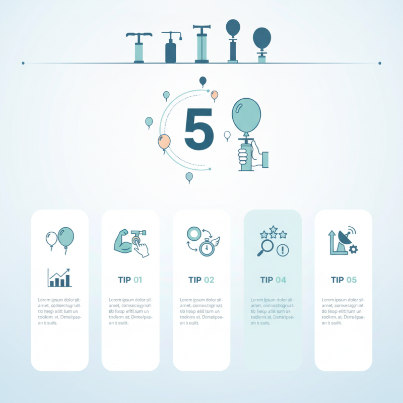 Top 5 Tips for Choosing the Best Plastic Balloon Pump