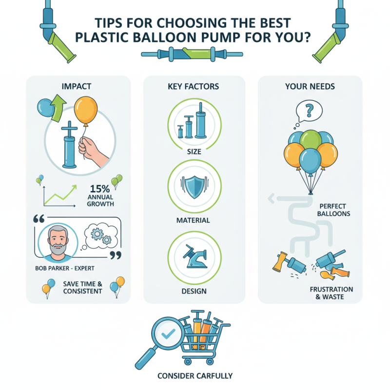 Tips for Choosing the Best Plastic Balloon Pump for You?