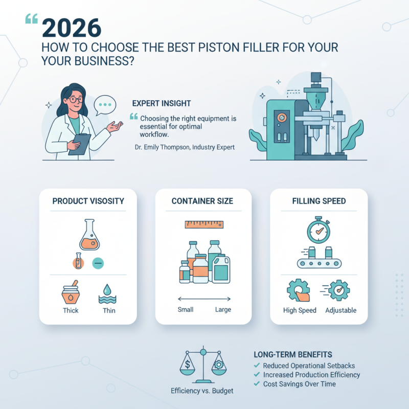 2026 How to Choose the Best Piston Filler for Your Business?