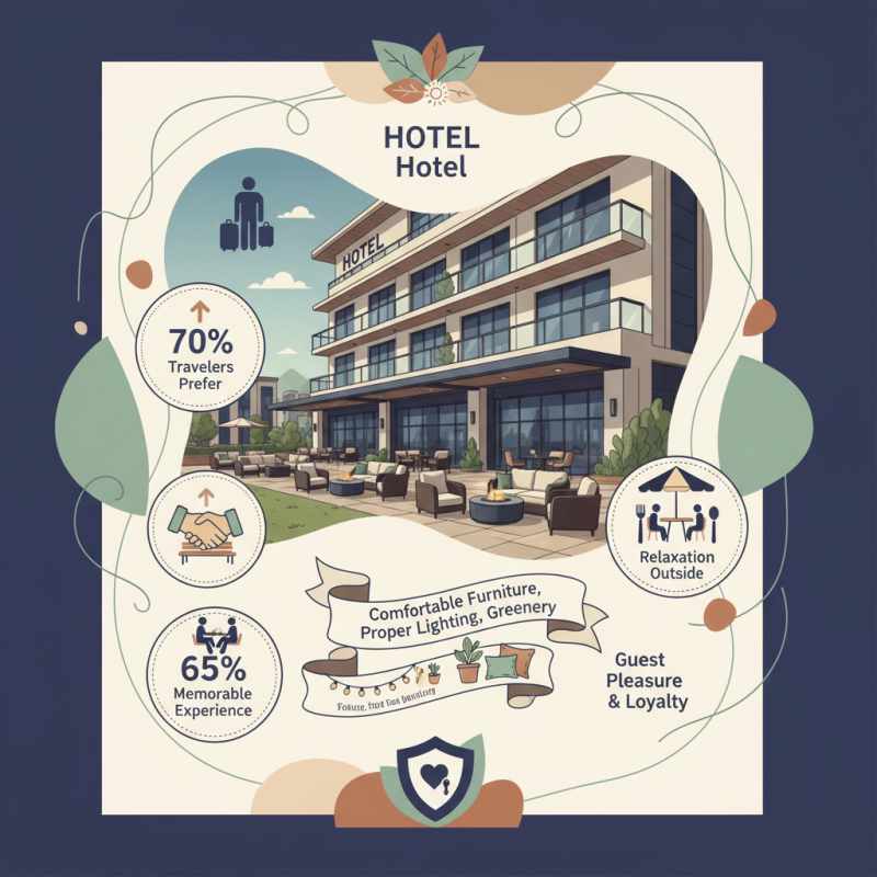 Why Choose Hotel Outdoor Seating for Guest Comfort?
