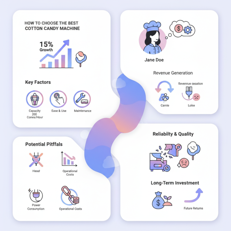 How to Choose the Best Cotton Candy Machine for Your Business?