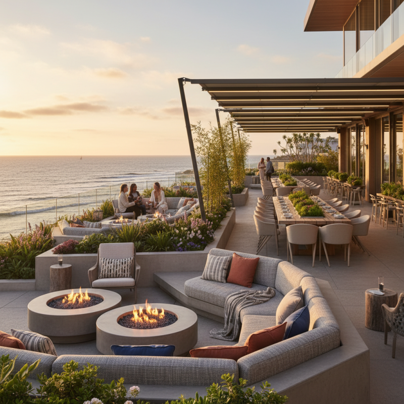 Best Outdoor Hotel Seating Options for 2026 What to Consider?