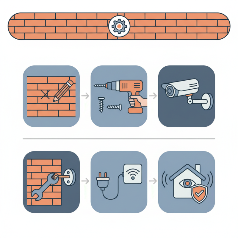 How to Easily Install a Security Camera on Brick Wall?