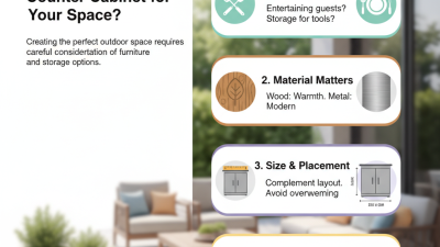 How to Choose the Best Outdoor Counter Cabinet for Your Space?