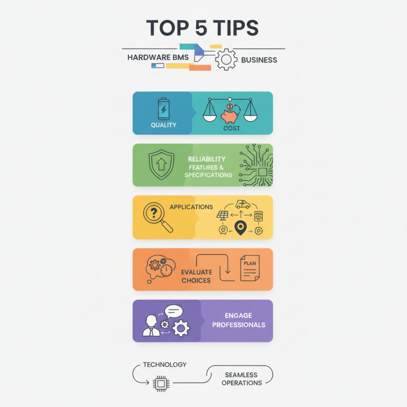 Top 5 Tips on Choosing Hardware BMS for Your Business?
