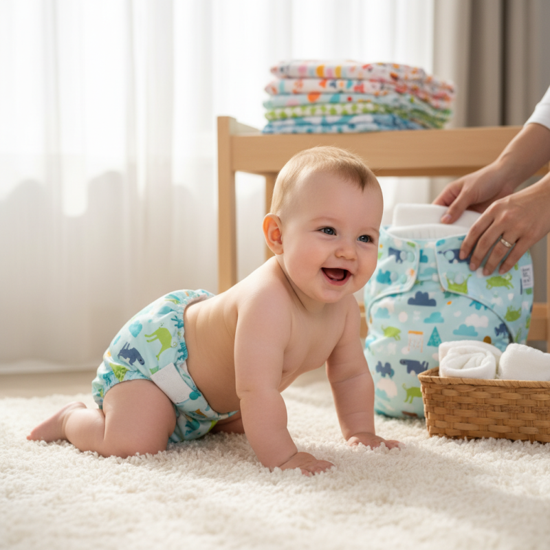How to Choose the Best Hybrid Cloth Diapers for Your Baby?