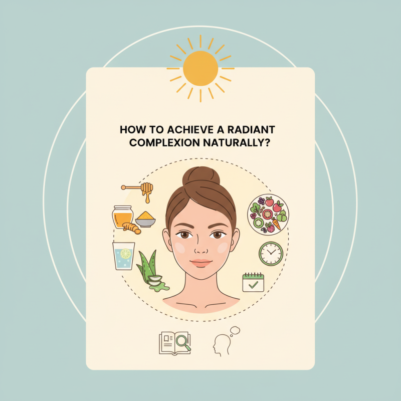 How to Achieve a Radiant Complexion Naturally?