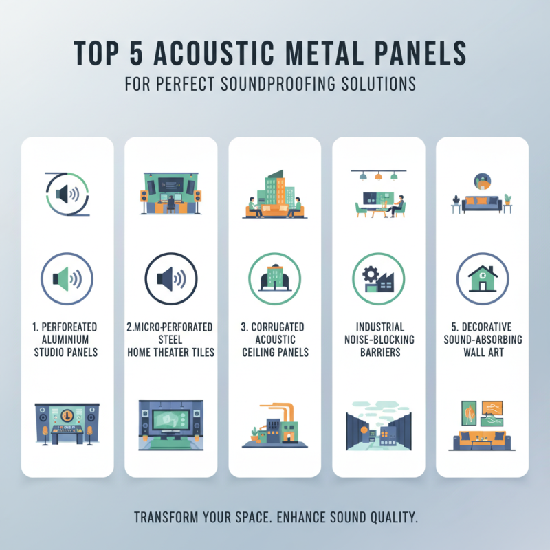 Top 5 Acoustic Metal Panels for Perfect Soundproofing Solutions?