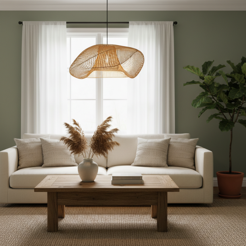 How to Choose the Perfect Bamboo Pendant Light for Your Space?