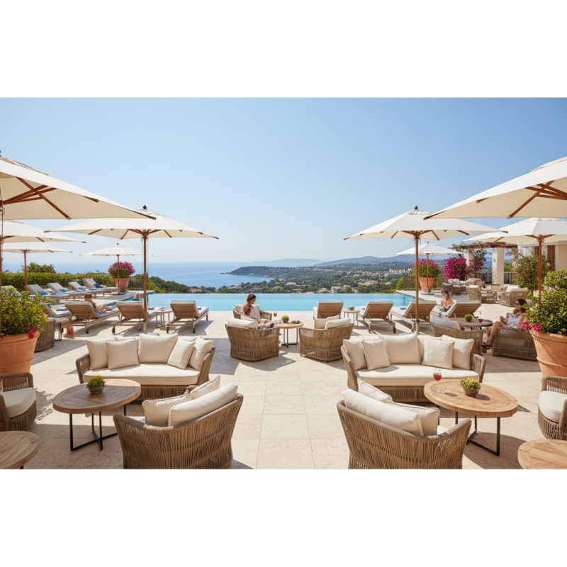 Top 10 Hotel Outdoor Seating Ideas for Guest Comfort?