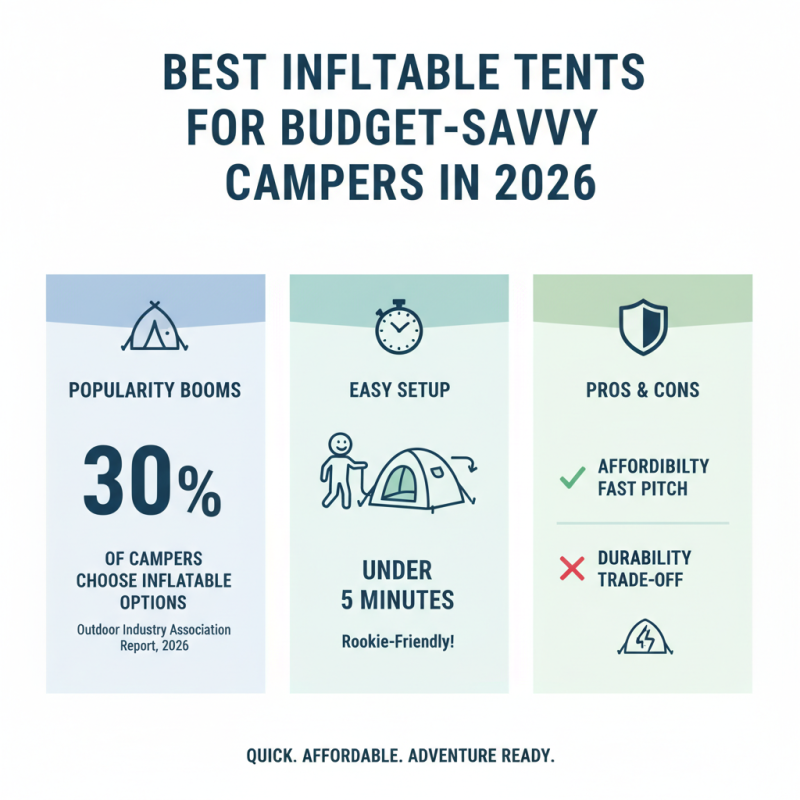 Best Inflatable Tents for Camping in 2026 for Every Budget?