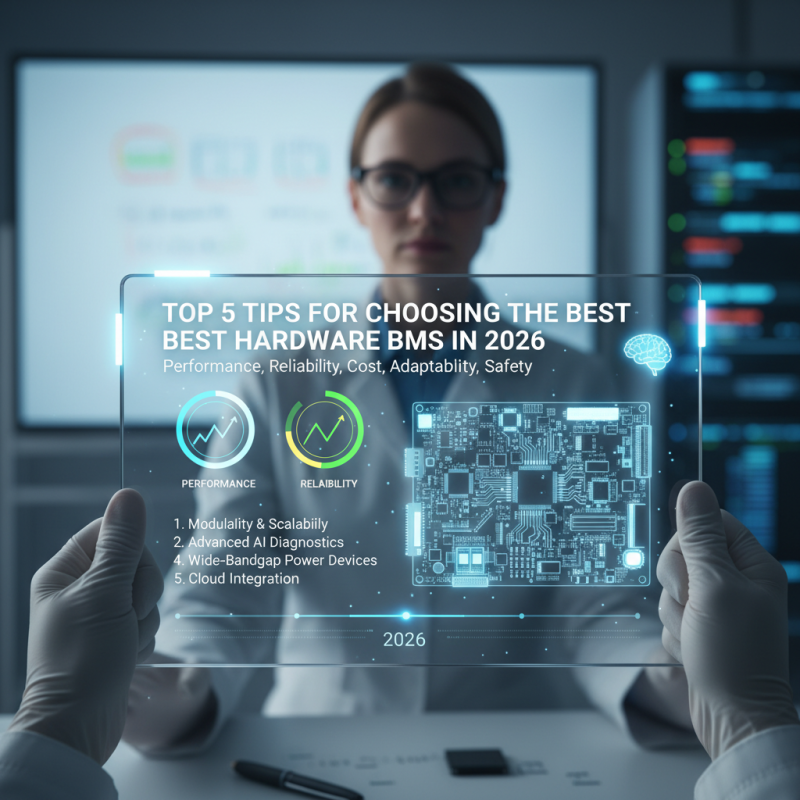 Top 5 Tips for Choosing the Best Hardware BMS in 2026?