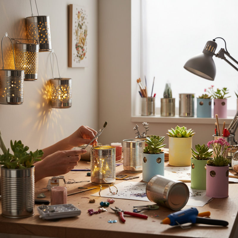 Top Uses for Empty Cans in Creative DIY Projects?