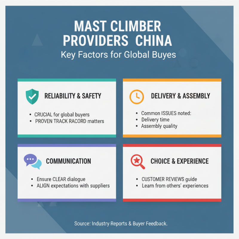 Top 10 Mast Climber Hire Options in China for Global Buyers?