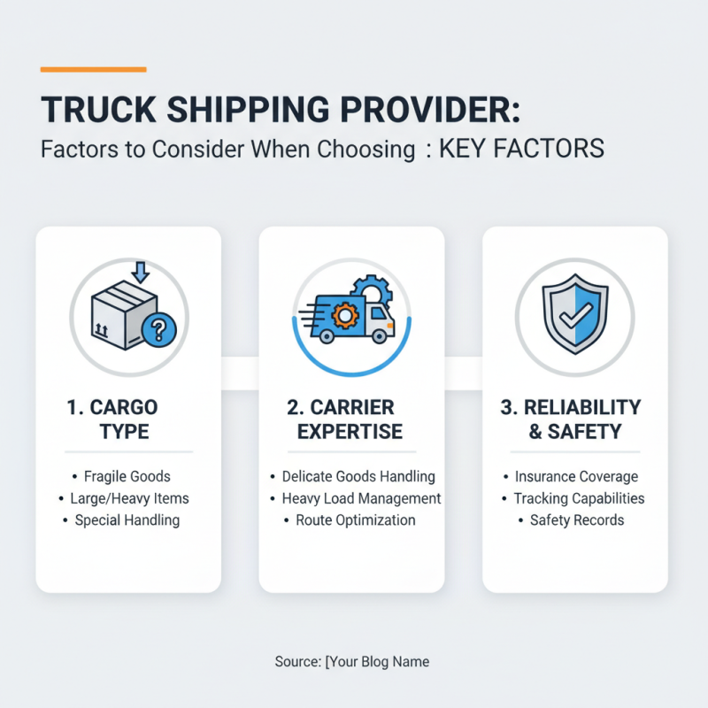 How to Choose the Right Truck Shipping Service for Your Needs?