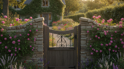 What is a single garden gate and its benefits for buyers?